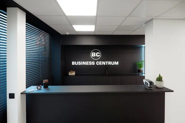 Still from the shoot for Business Centrum