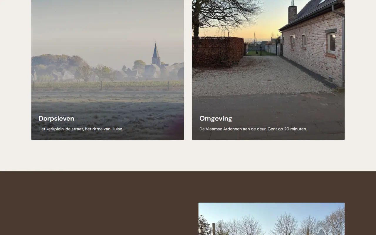 Village life and surroundings on the No.4 Lange Ast site