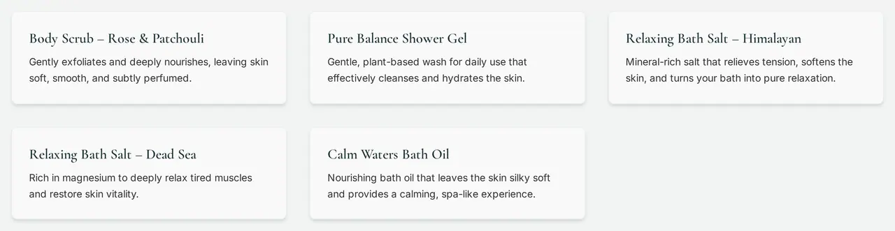 The Komorenaya catalogue filtered on Shower & Bath