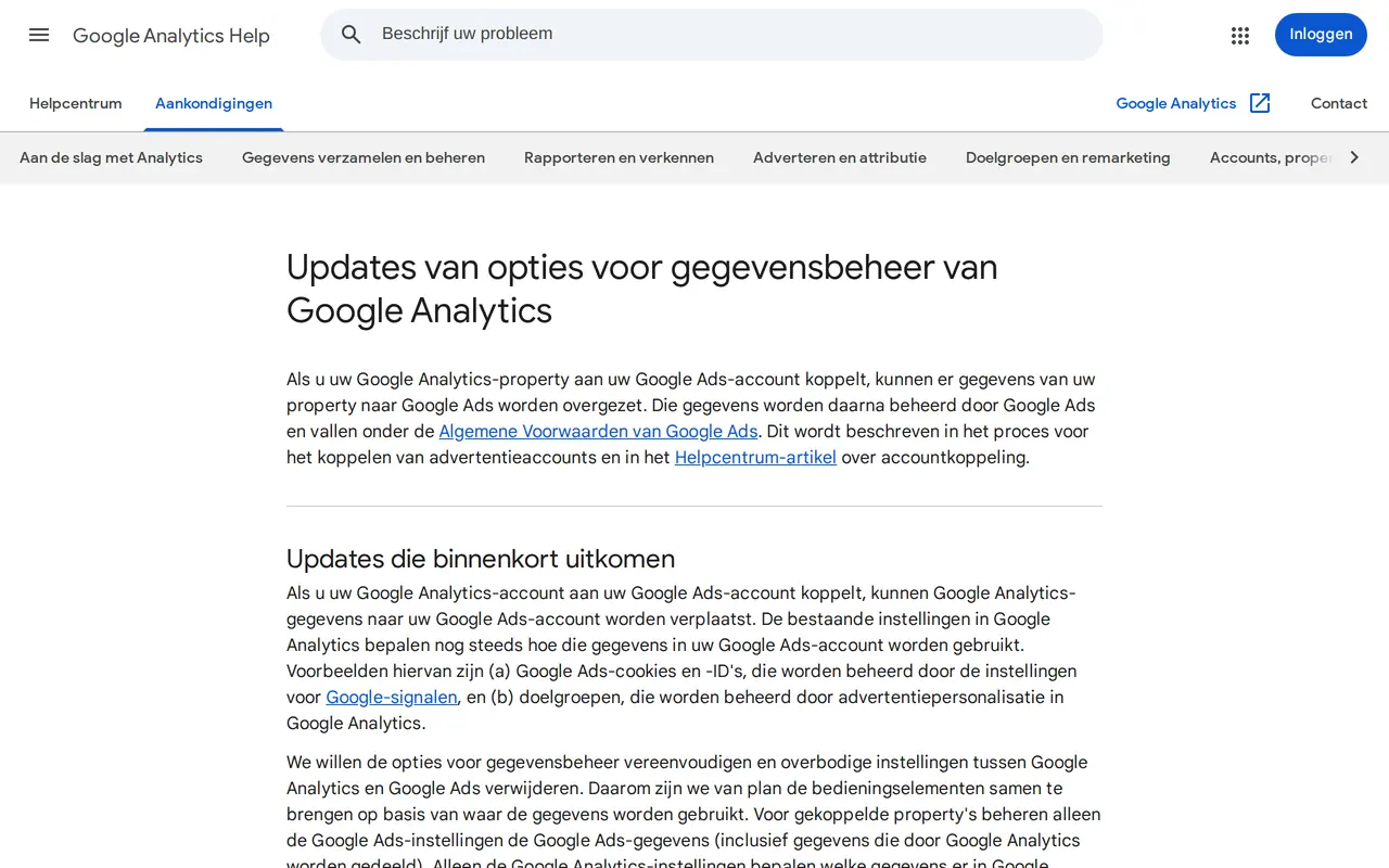 Google Analytics 4 instellen: de uitleg van Google over consent mode, de koppeling tussen je cookiebanner en Analytics