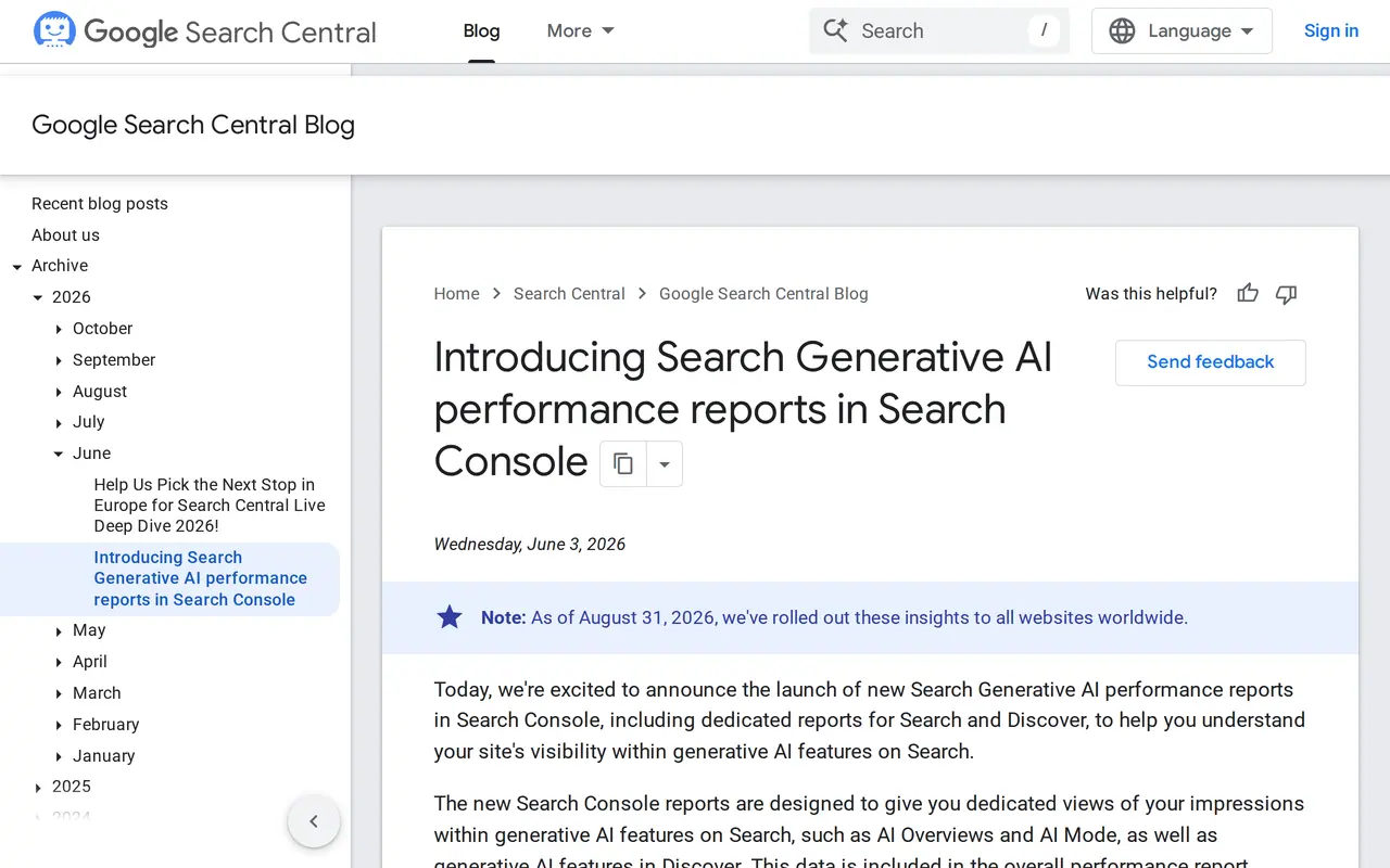 What is zero click search: the Search Console report that has measured impressions in AI Overviews since August 2026