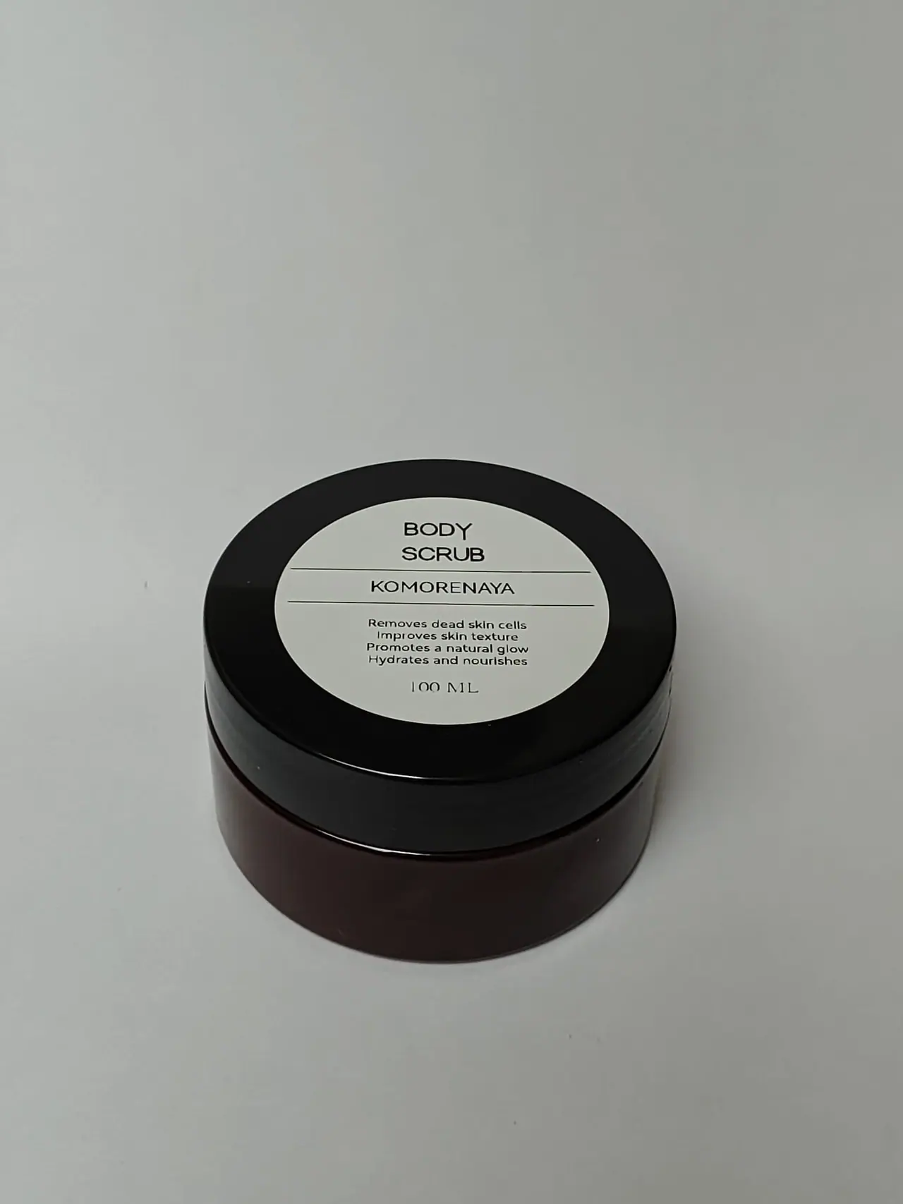 Body Scrub by Komorenaya, in the product photo on the site