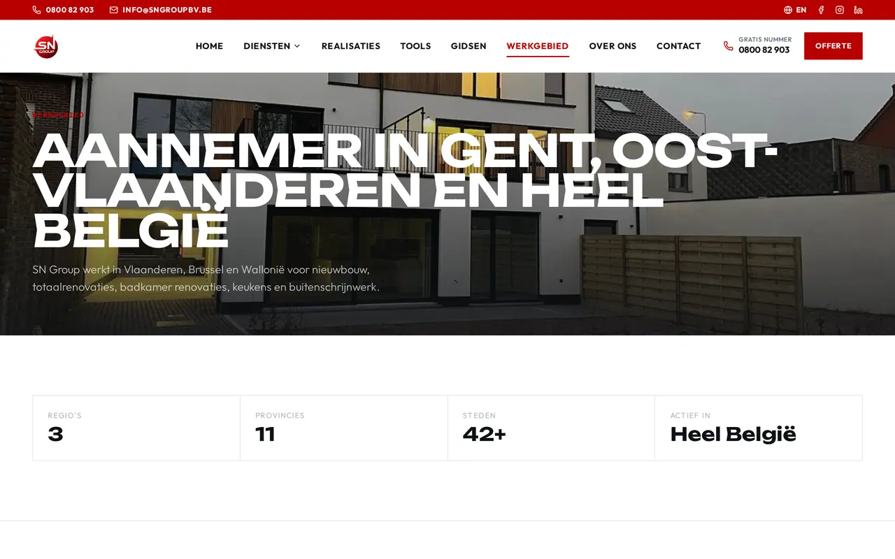 The SN Group coverage page: Ghent, East Flanders and all of Belgium